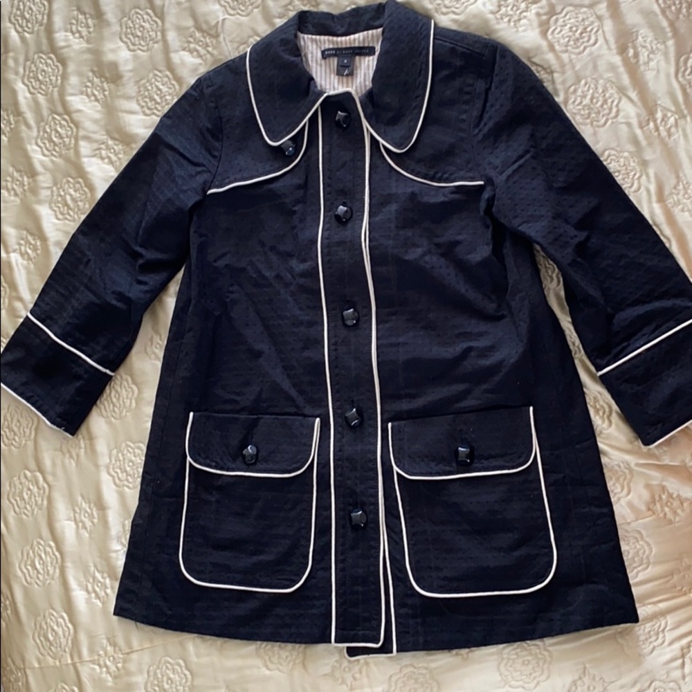 Marc by Marc Jacobs swing Peter Pan collar coat M
